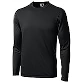 Have It Tall Men's Athletic Workout Quick Dry Long Sleeve T-Shirts