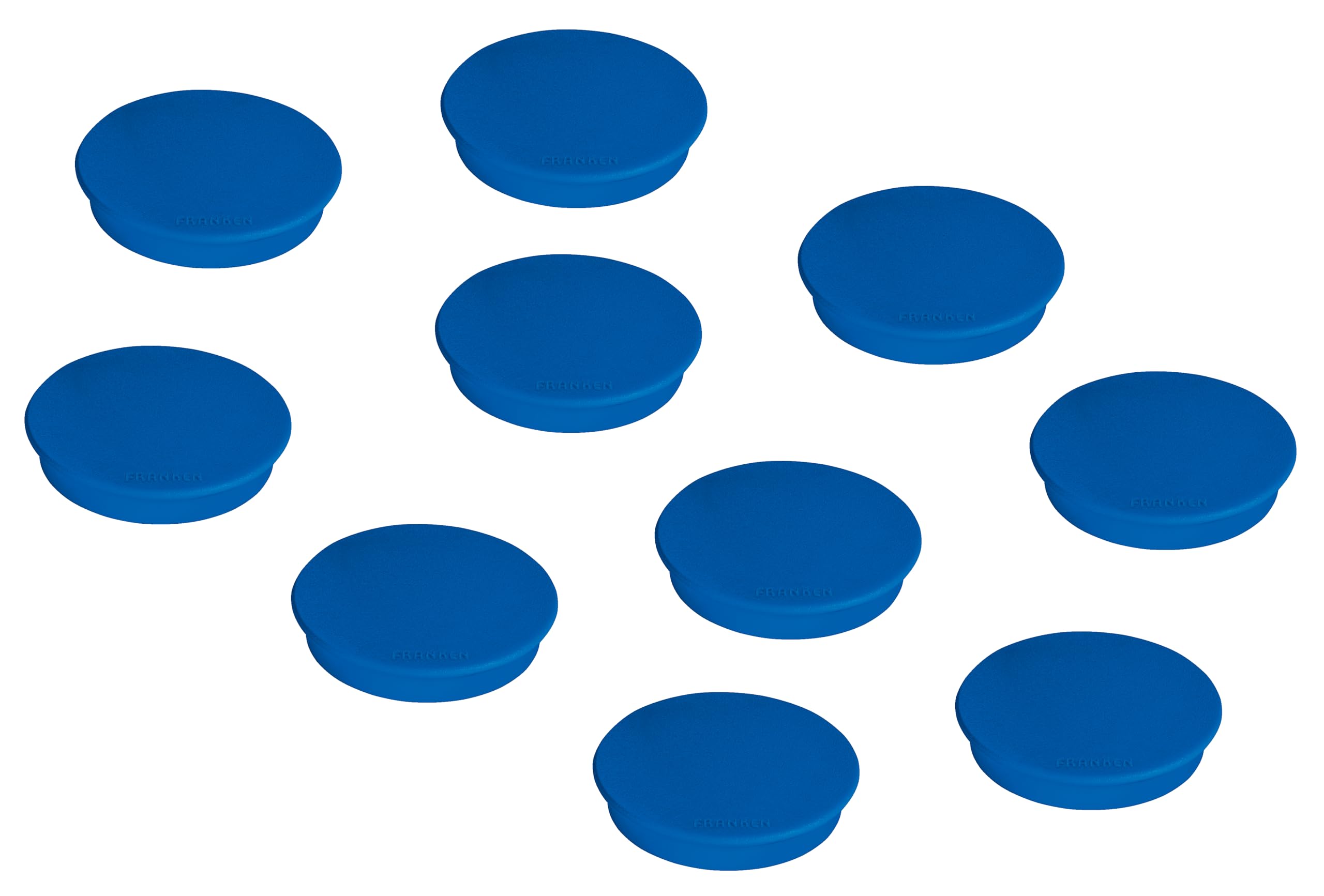 Tacking Magnet Size 32 MM Adhesive Force: 800g Blue 10 Pieces