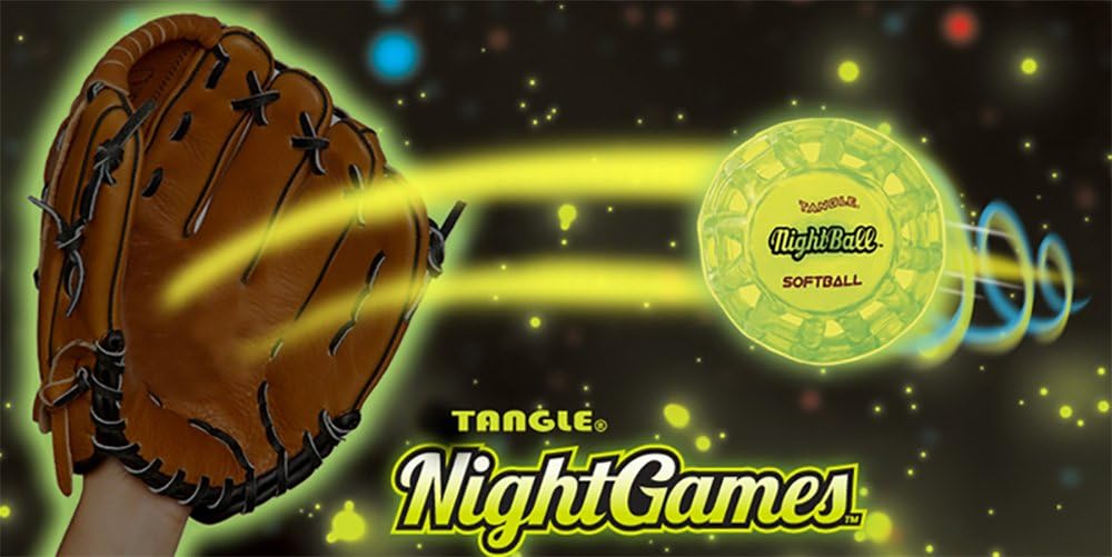 Amazon タングル Tangle ナイトボール 暗所発光 ライトアップ Ledソフトボール おもちゃ おもちゃ