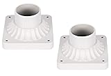 LIT-PaTH Outdoor Post Light Mounting Base, Pier