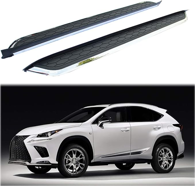 Lequer 2PCS Running Boards fits for Lexus NX200 NX300h 2015