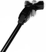 TekBox Komodo Heavy Duty Bike Kick Stand Adjustable with Rubber Foot Black view 3