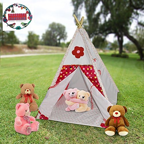 Play Tent House for Kids of Age 2 to 8 Years Indoor Outdoor Toys for Kids Development Toys Includes Pipes Pipe Locks Tent