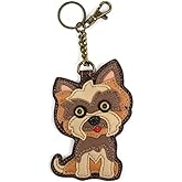 Chala Pal Bag Charm/Key-Fob/Coin Purse- Men's Best Friend Collection (Yorkie Terrier)