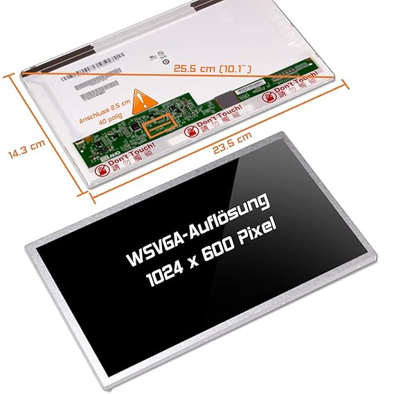 LED Display (glossy) 10,1' Samsung NC10 Plus NP-NC10-JP01DE