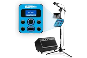 Singtrix Portable Karaoke Machine On Shark Tank, Kids & Adults, All-In-One Karaoke System, 350+Voice Effects & Autotuning, PA