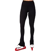 CRS Cross Ice Skating Leggings. Practice Pants. Figure Skater Girls &amp; Women | High-Rise Performance Skating Leggings. Super Soft Moisture Wicking Practice Pants for Figure Skate Practice and Training