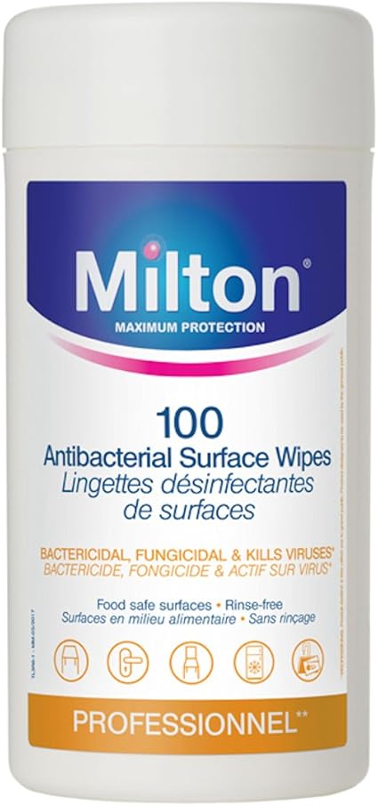 milton hand wipes