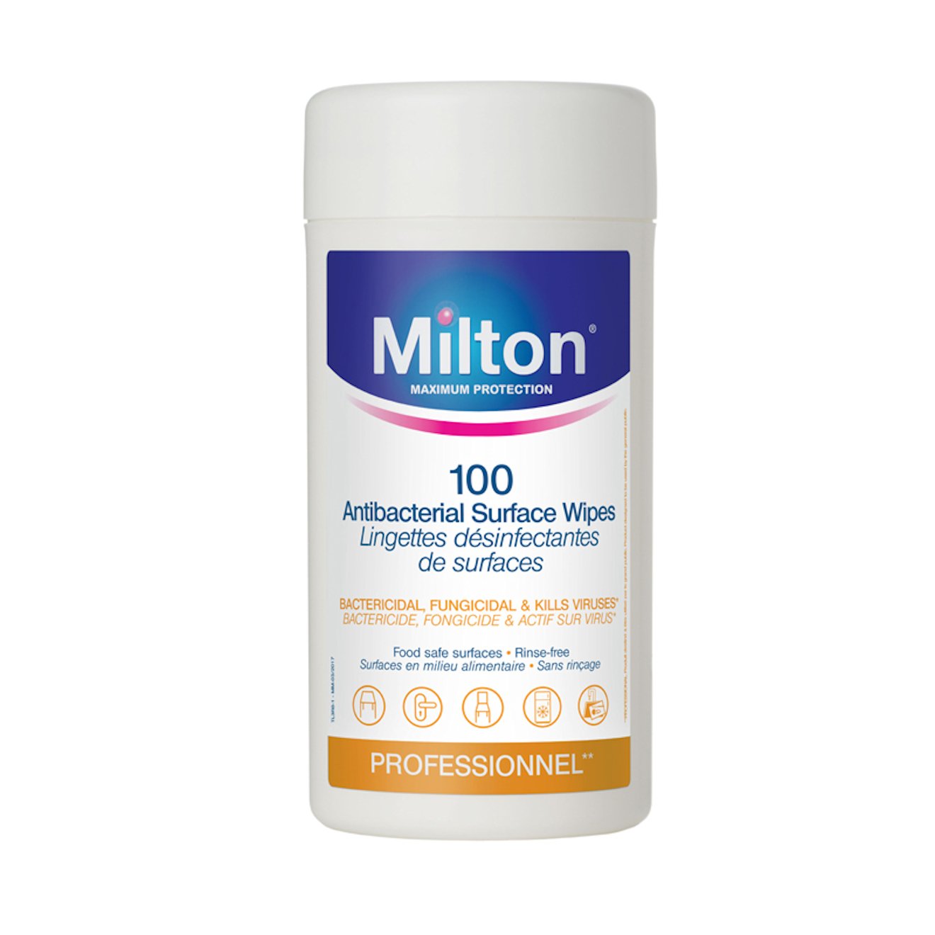 milton hand wipes