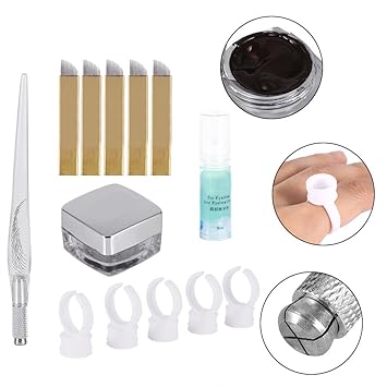 Amazon Com 3d Eyebrow Microblading Tattoo Pen With Head Pigment