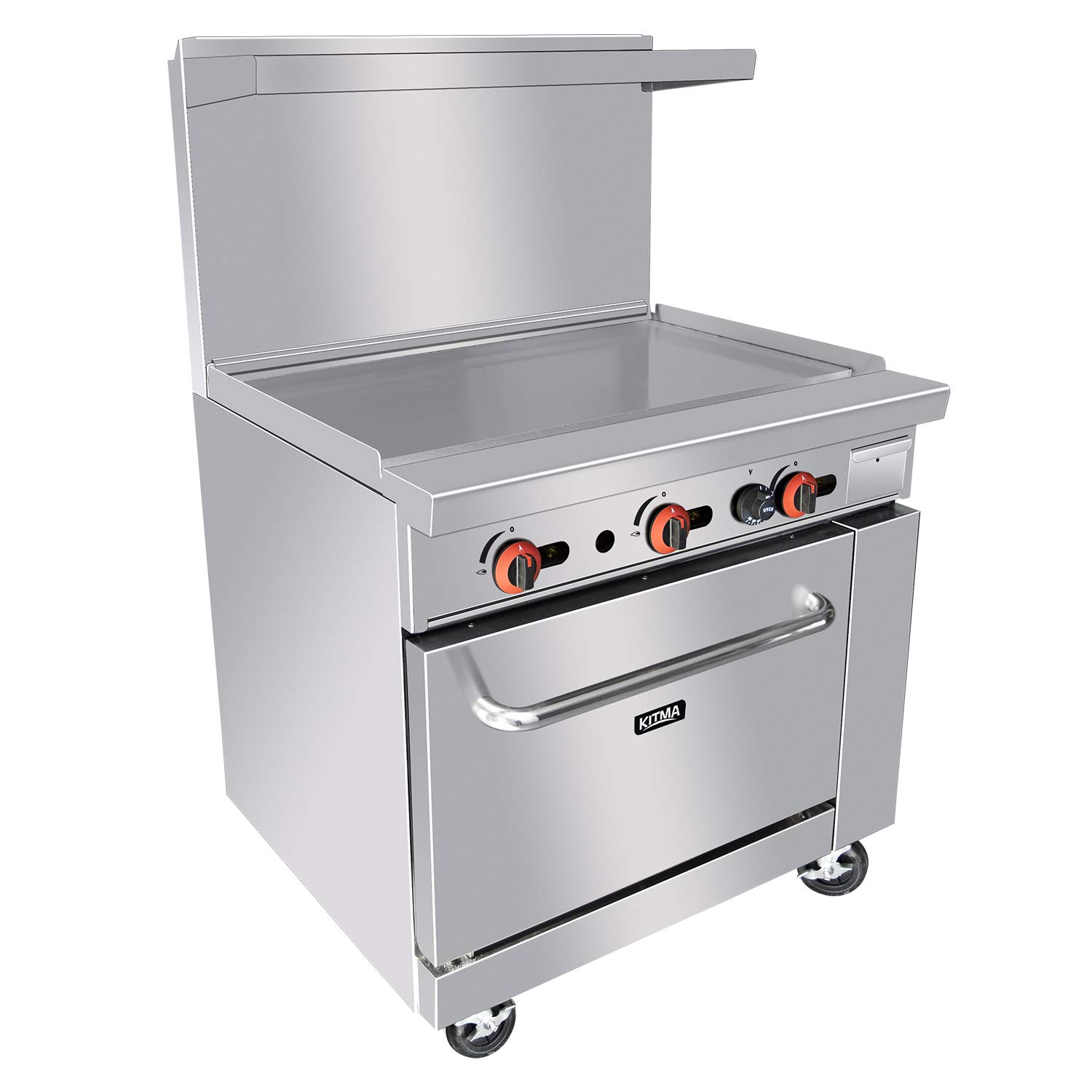 Amazon Com Heavy Duty 36 Gas Range With 36 Griddle And