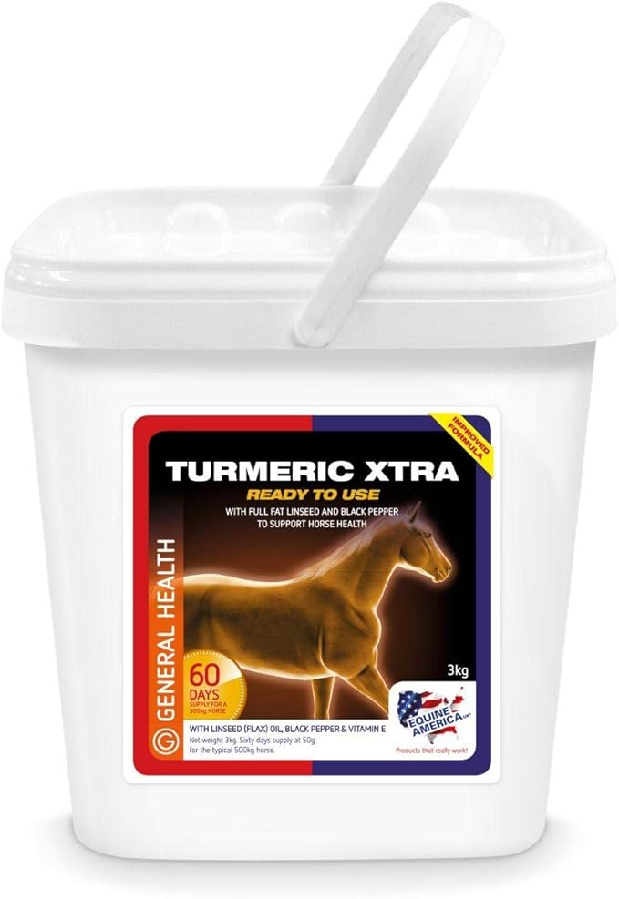 Equine America UK Turmeric XTRA 3KG Premium Quality Amazon.co.uk