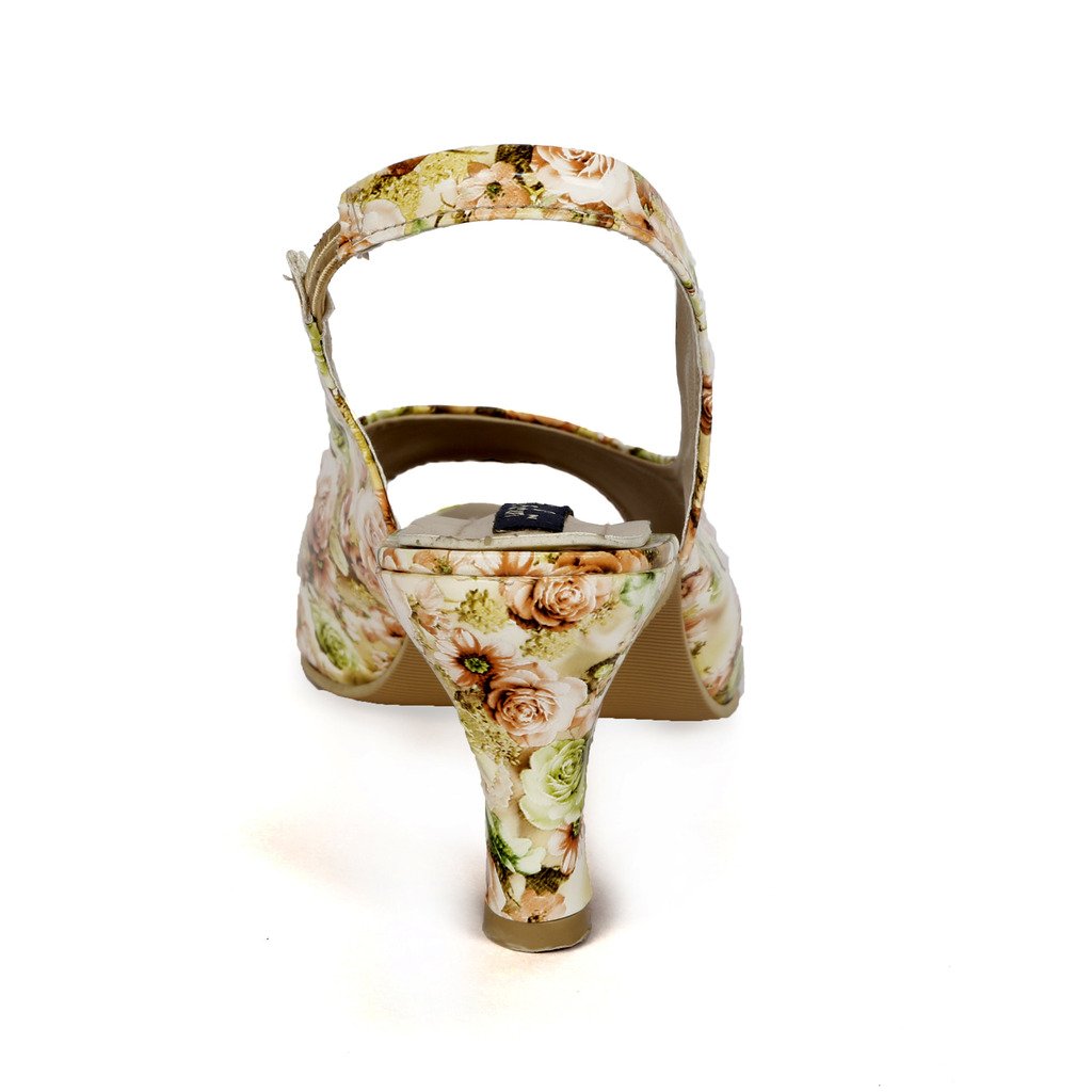 funku fashion beige stellitos heels