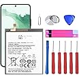 Qoutmcuy Galaxy S22 Plus Battery,5500mAh EB-BS906ABY Replacement Battery for Samsung Galaxy S22 Plus 5G SM-S906U S906B S906W S906N with Tools