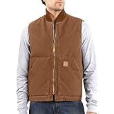 Carhartt Men's Iconic V01 Firm Duck Vest