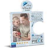 Uncle Gifts from Niece Nephew 4x6 Picture Frame - Uncle Puzzle Photo Frame Appreciation Gifts for Uncles Birthday Christmas Thanksgiving