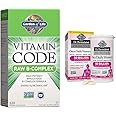 Garden of Life Vitamin B Complex - Vitamin Code Raw B Complex - 120 Vegan Capsules &, Dr. Formulated Women's Probiotics Once Daily, 16 Strains, 50 Billion, 30 Capsules