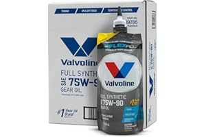 Valvoline Flexfill SAE 75W-90 Full Synthetic Gear Oil 1 QT, Case of 4