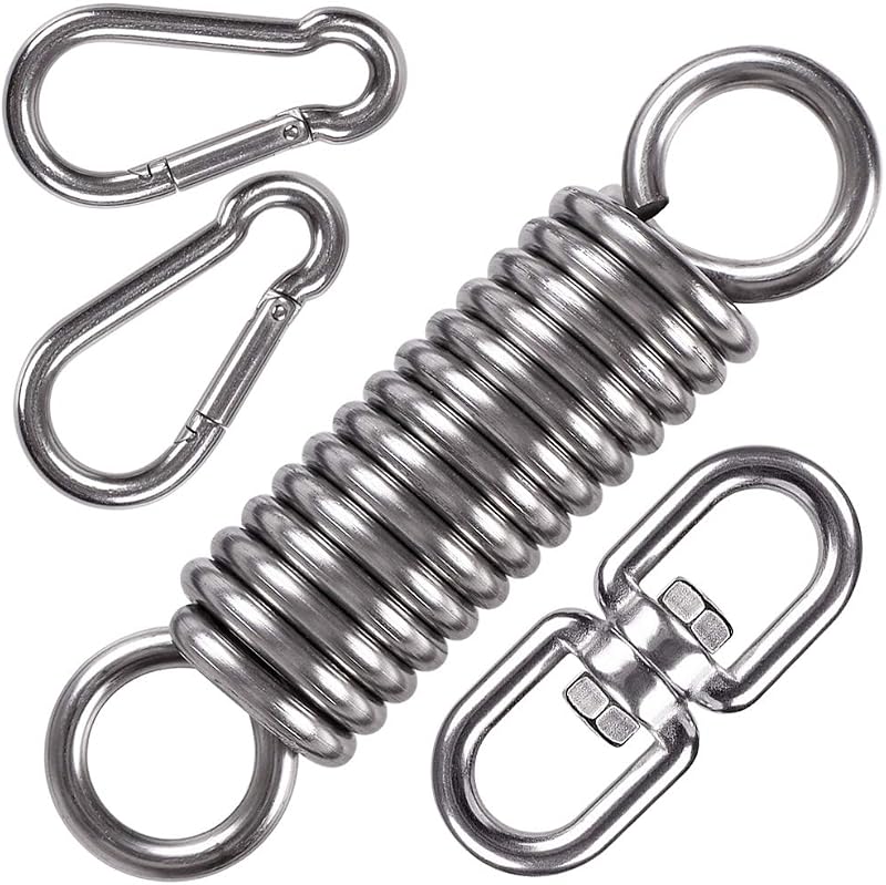 WAREMAID Spring Hanging Kit 250kg Swivel Hook Swing Chair Suspension