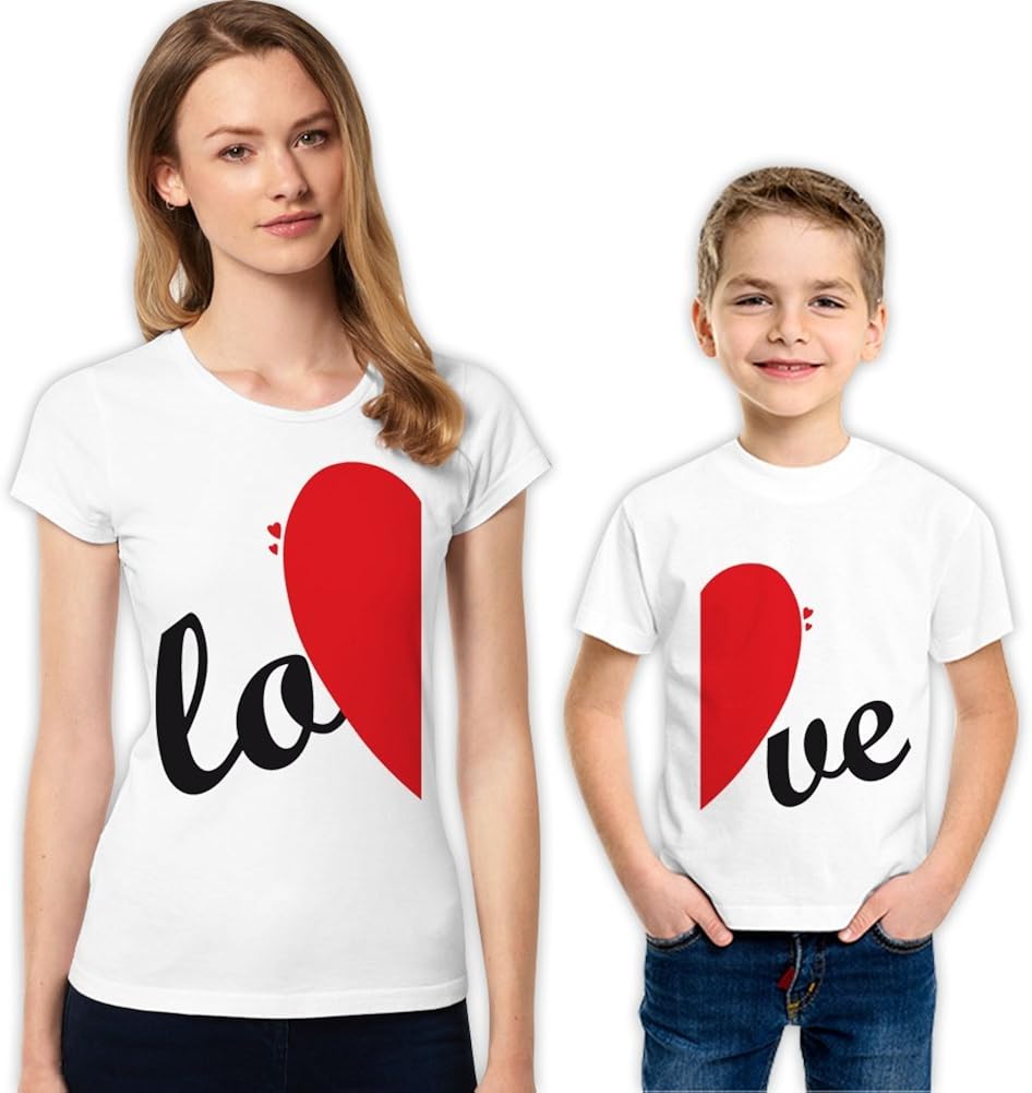 mom son matching shirts