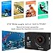 2.0'' WIFI 12MP HD 1080P 170° Wide Sports Action Camera, 2.0 inch LCD,70° Super Wide Angle Fisheye Lens Camcorder,Waterproof Rechargeable Battery, Mount Accessories Kit Included