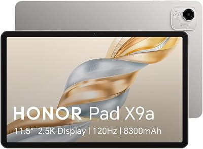 HONOR Pad X9a 11.5 inch 120Hz 2.5K 128GB 8300mAh Android 15 Gray