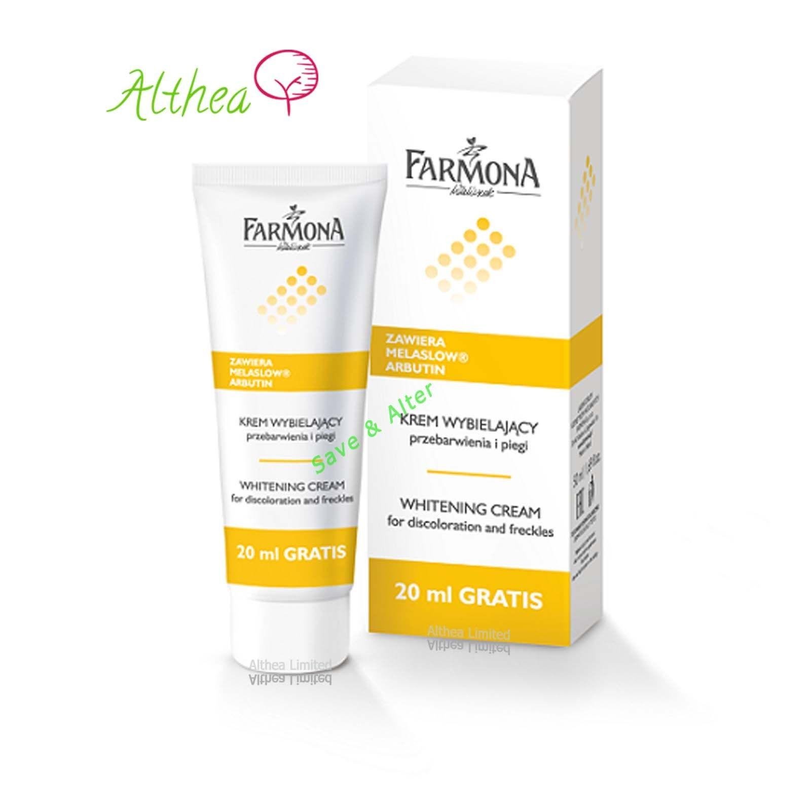 Whitening Cream for Discoloration and Freckles Farmona