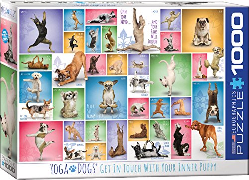 EuroGraphics Yoga Dogs Puzzle (1000 Piece)
