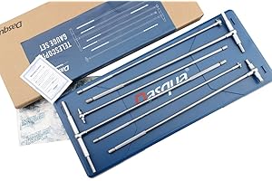 Dasqua 5911-0001 6 Piece 12" Long 5/16 to 6" Telescoping Gage Set
