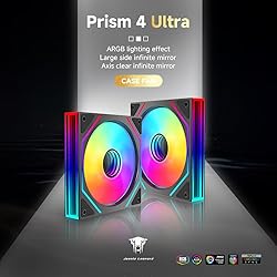 ICOLER Prism 4ultra 120mm ARGB PC Case Fan - Dual