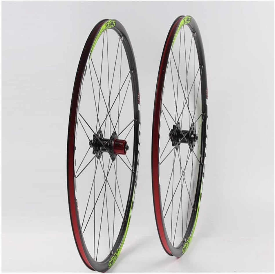 Amazon.com : ZHTY 26 inch MTB Bicycle Wheels, Double Walled Front Rear ...