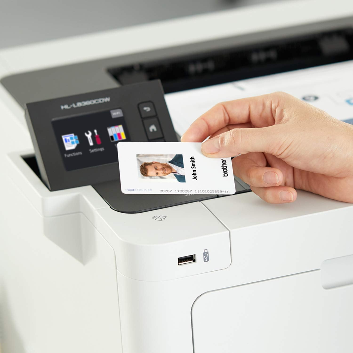 Brother Business Color Laser Printer, HL-L8360CDW, Wireless Networking, Automatic Duplex Printing, Mobile Printing, Cloud printing,  Dash Replenishment Ready: Office Products