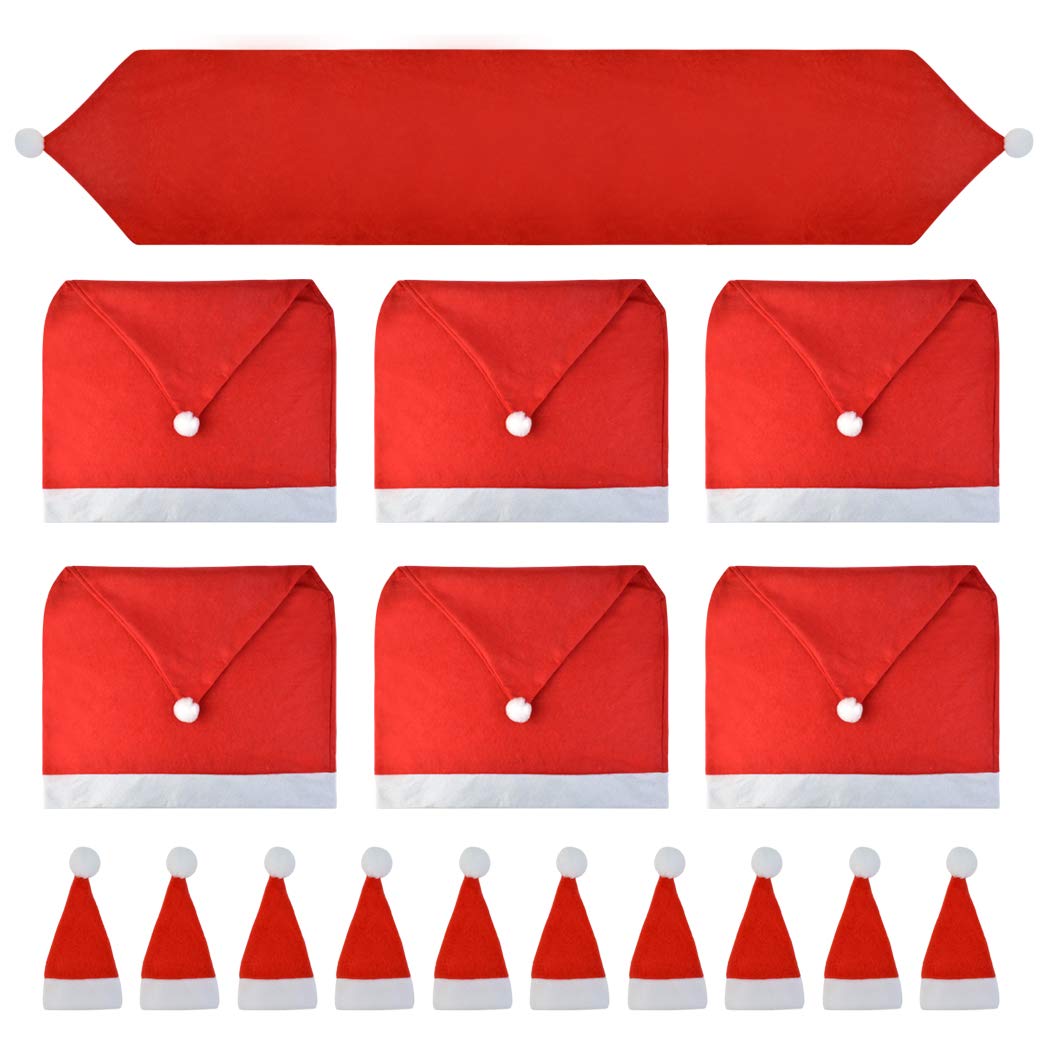 santa hats for chairs