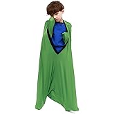 SANHO Dynamic Movement Sensory Body sock, Large,9-12 years old,56''HX28''W,Good for Height:52"-61",Updated Version,Olive Green