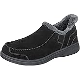 Orthofeet Men's Orthopedic Leather Vito Hands-Free Slipper