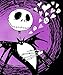 Nightmare Before Christmas 'Just Jack' Super Plush Throw, 46 by 60-Inch