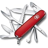 Victorinox Fieldmaster 15 Function Swiss Army Pocket Knife, Red