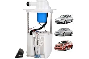 LONGKEES Electric Fuel Pump Assembly FIT Toyota Corolla 2005–2013, Matrix 2005–2013, Pontiac Vibe 2005–2010 – Replace OE# E3781M, FG0938, SP9165M, 88974257