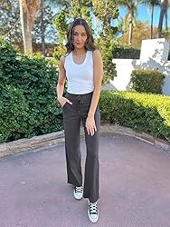 G4Free Women's Wide Leg Yoga Pants High Waist