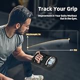 Haptufer Digital Grip Strength Tester 265Lbs/120Kg Hand Dynamometer USB LCD Blue view 4