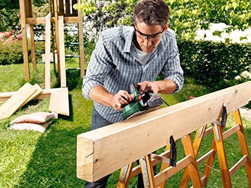 Bosch Home and Garden 06032A4100 Hand Planer PHO 2000 (680 W, Planing Width 82 mm, Cutting Depth 0, 2.0 mm, Rebate Depth 0 - Image 4