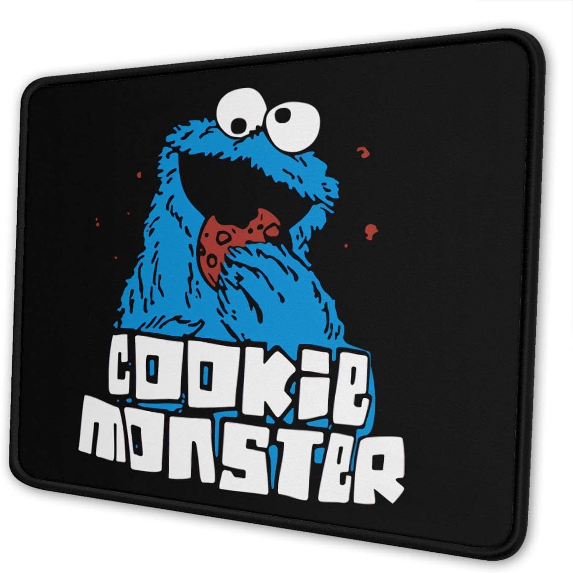 Monsters Who Love Cookies Mouse Pad Customized Mousepad Non-Slip Rubber Base Mouse Pads for Computers Laptop Office Mouse Pad for Kids