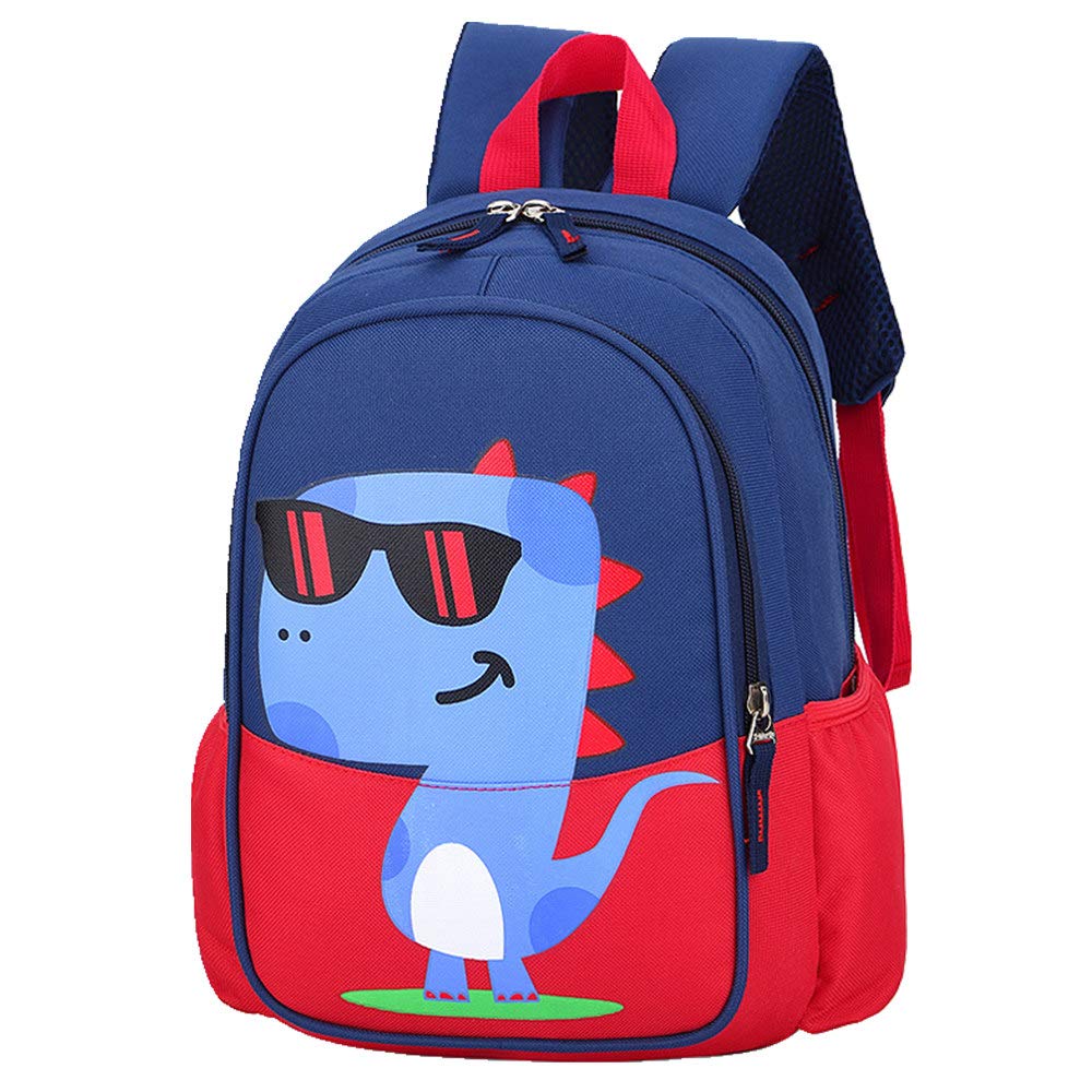 POWOFUN 12 Inch Kids Toddler Preschool Travel Backpack Kindergarten Cool Cute Cartoon Schoolbag Backpack Dinosaur Red Backpack Bookbag For Girls Boys Baby