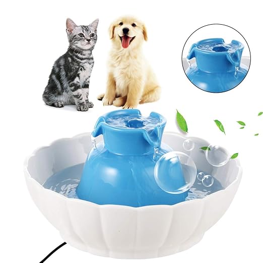 Cwysj Automatic Pet Feeder 4 Meals Programmable Cat Feeder Water