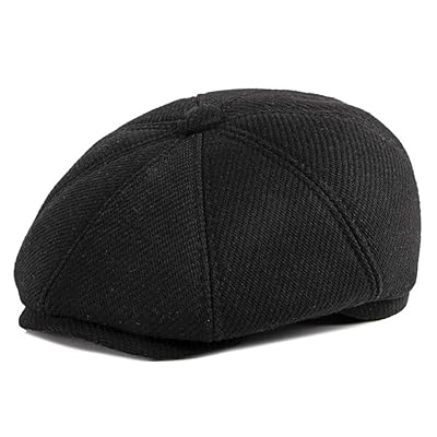 Men's Winter Velvet Padded Octagonal Hat with Ear Nigeria Ubuy