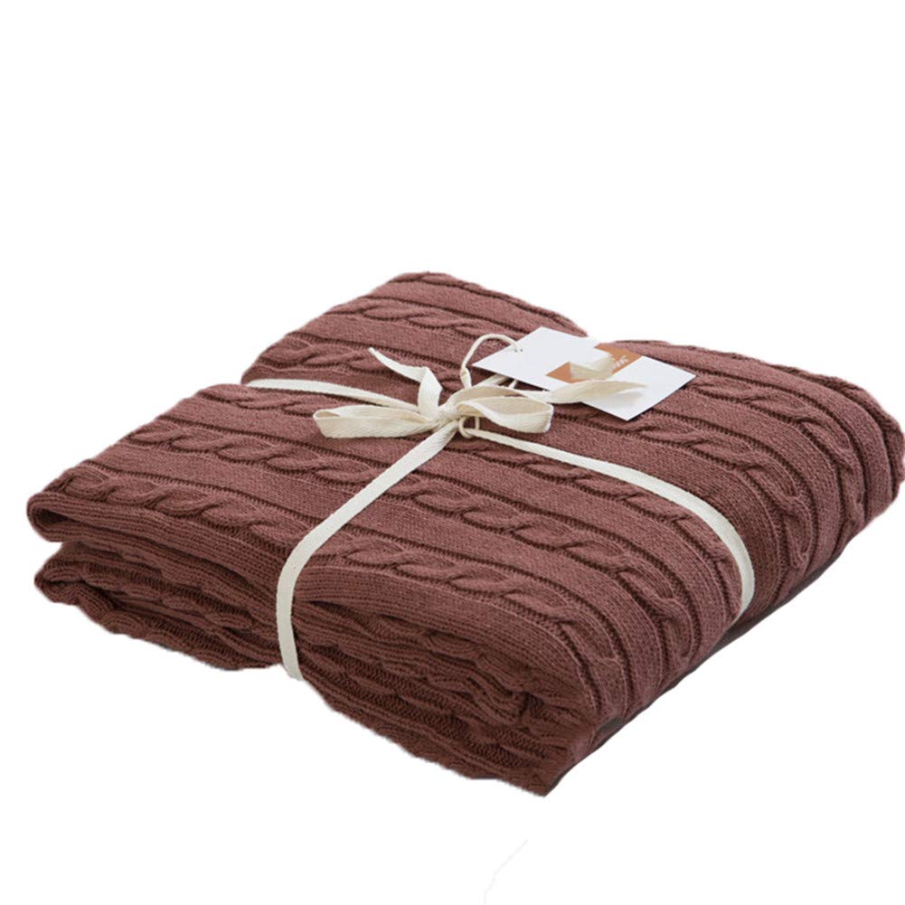  Forever You Cotton Blanket Knitting Wool Blanket