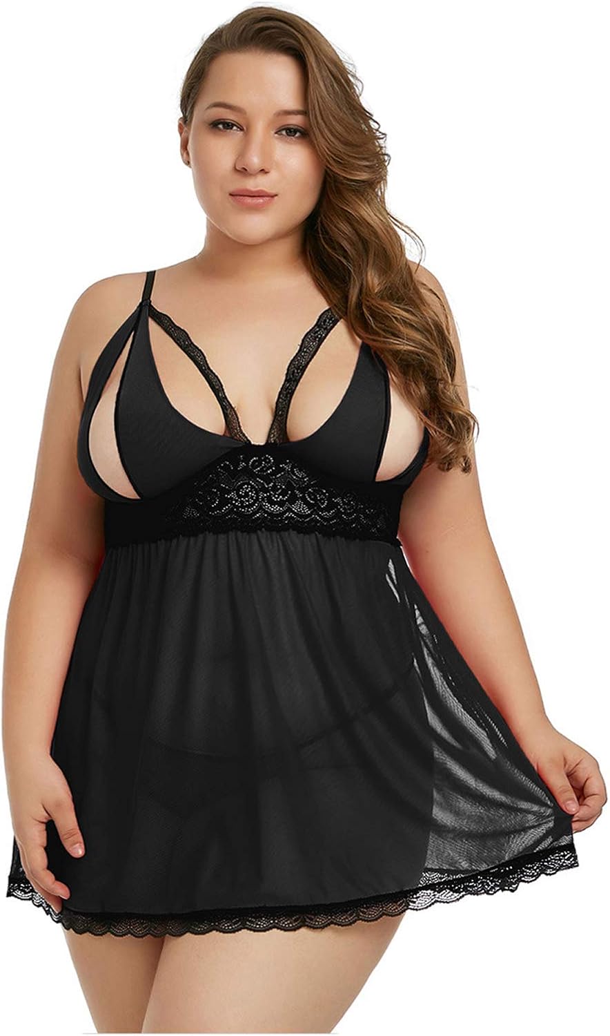 plus size babydoll dress