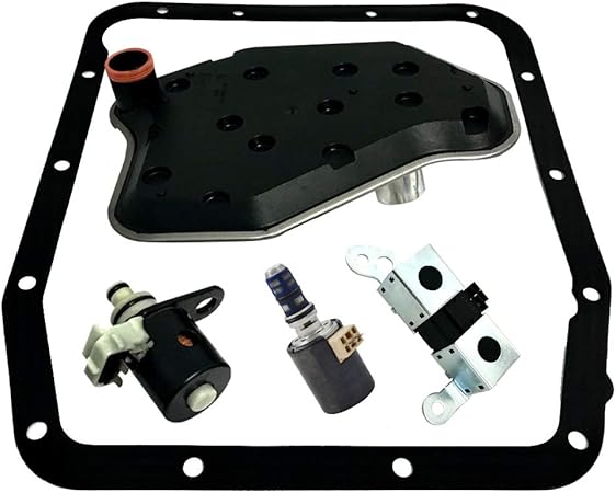 Amazon 4r70w 4r75w トランスミッション ソレノイドセット フィルターキット Epc Tcc ロックアップシフト 1998 04用 トランスミッション 車 バイク