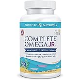 Nordic Naturals Complete Omega Junior - Promotes Brain, Eye, Nervous and Cognitive Health, 90 Count