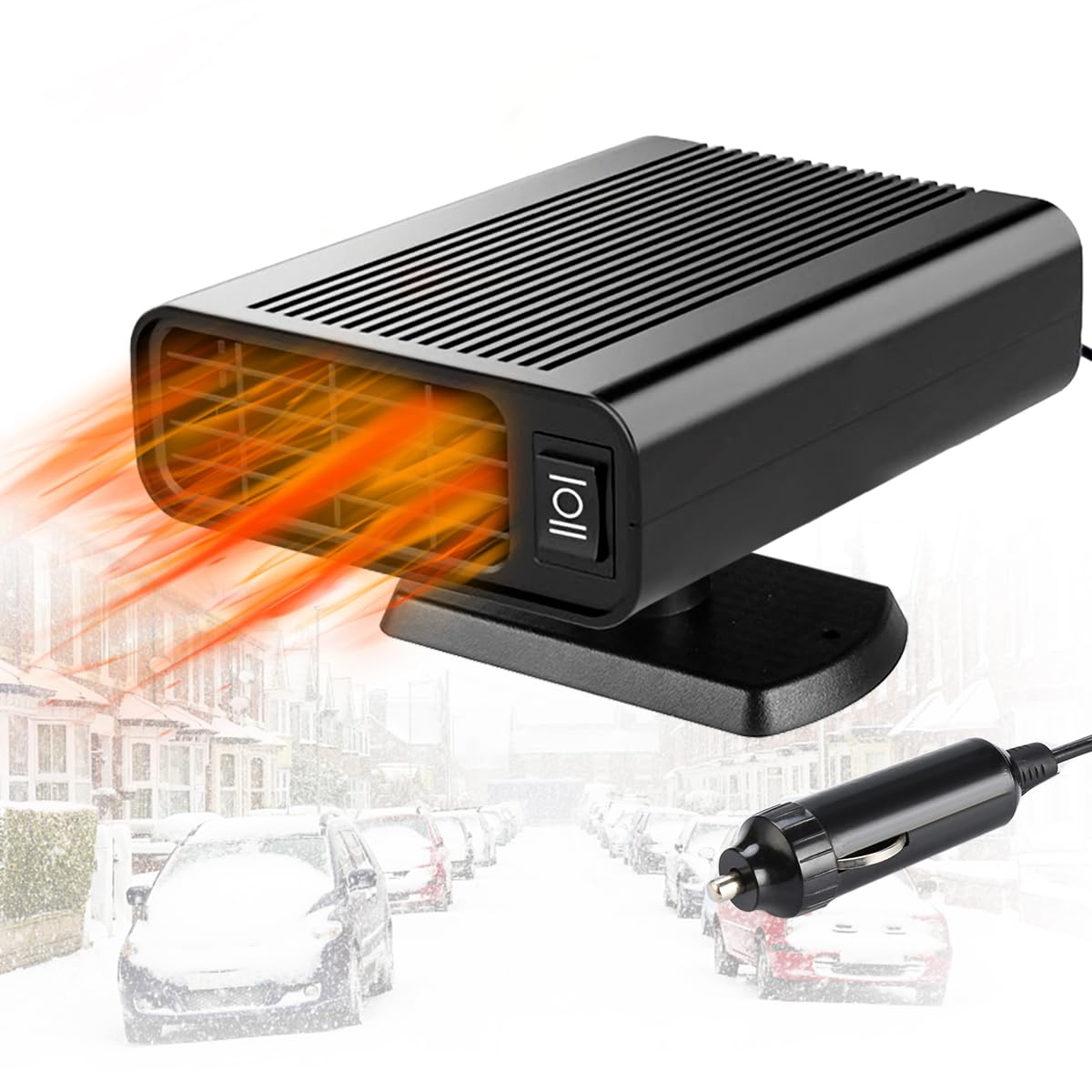 3-in-1 Car Heater and Defogger for Ultimate Comfort